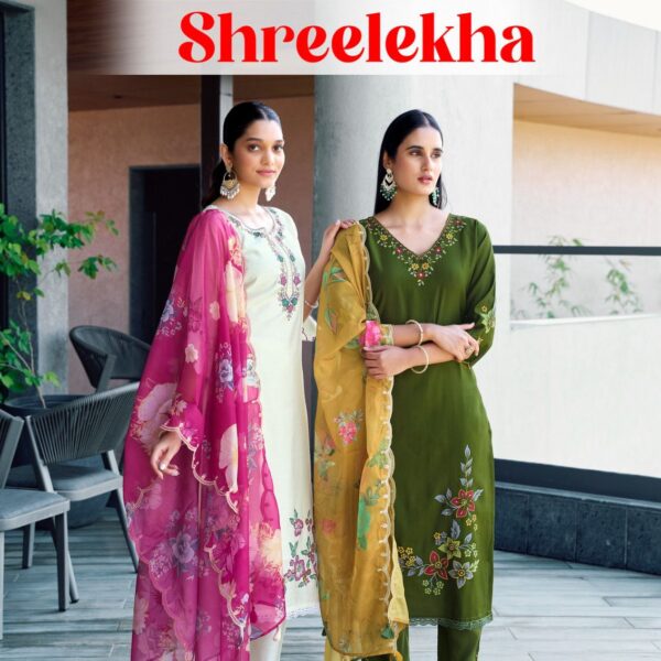 Mittoo Shreelekha Print  & Thread work