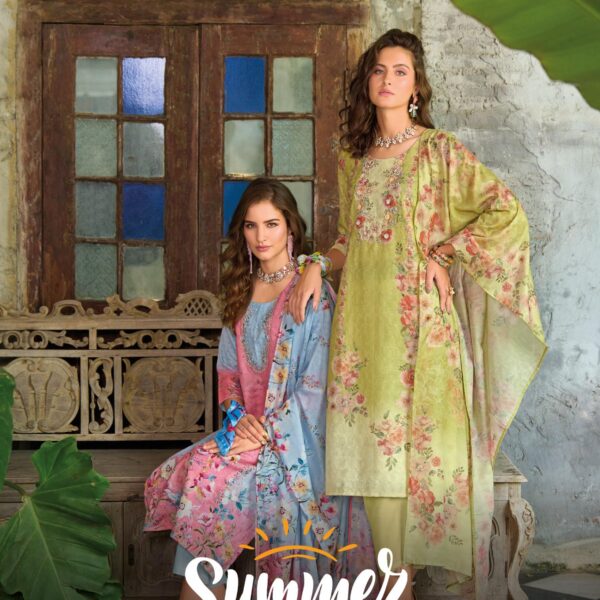 EXOTIC PRINT COLLECTION SUMMER PASTELS-2
