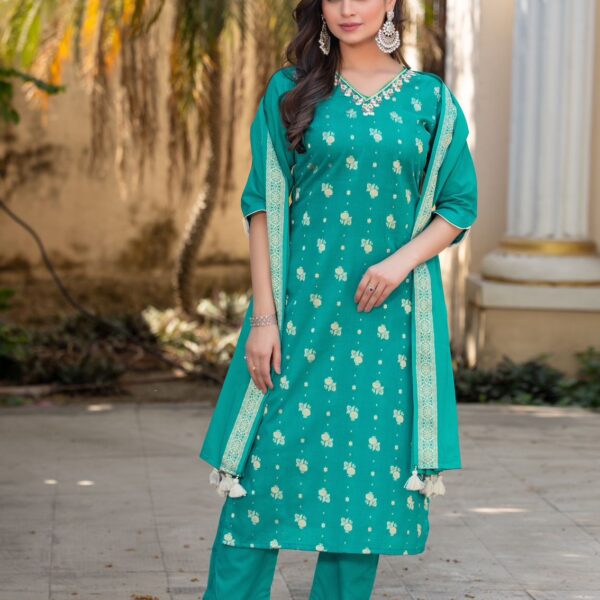 Hansika Cotton Jequrd