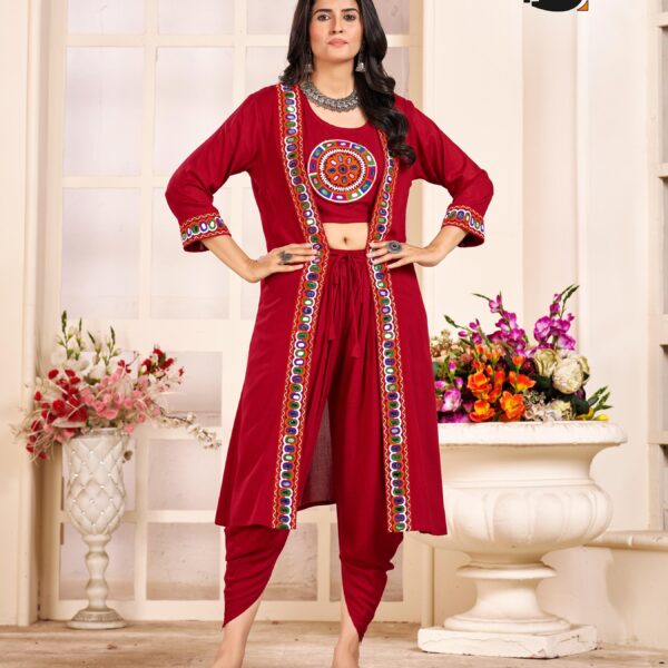 Navratri Special Dhoti Top