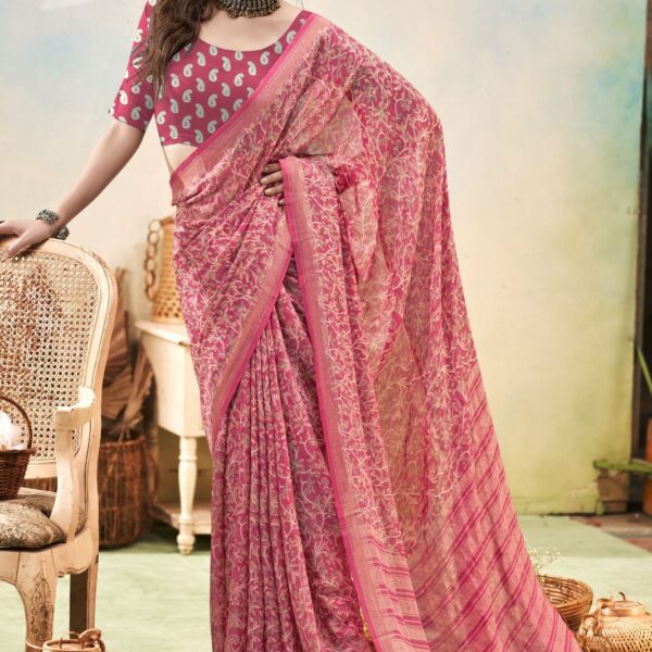 Moss Georgette Print Prakhar Vol.-10