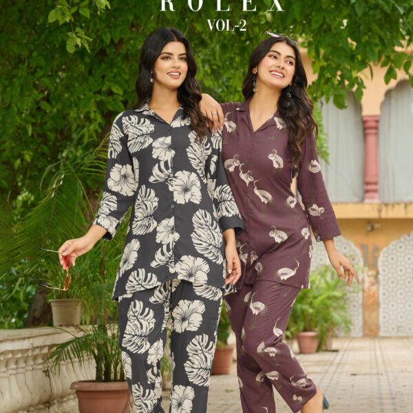Wooglee Rayon Print Rolex