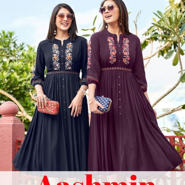 Ashmin Kadlee Wrinkle Rayon