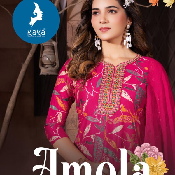 Amola Kaya Anarkali 3piece