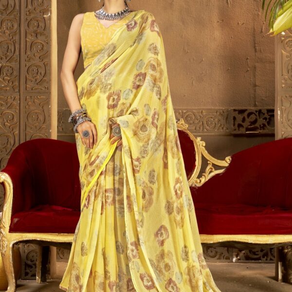 Premium Brasso Fabric with Elegant Texture