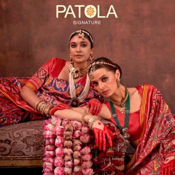 Kreshva Patola Signature Heritage of Gujarat Patan Patola Saree Collection