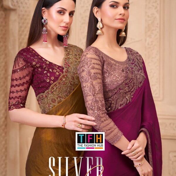 TFH Silver Screen Vol-22 Party Wear Saree Collection (32000 Series)