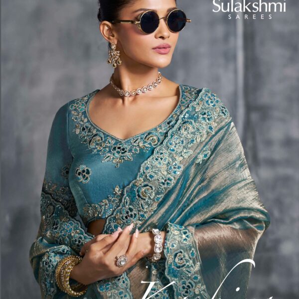 Kashira Imperial Tissue Zari Designer Saree