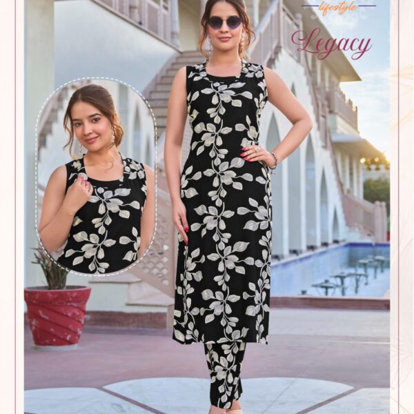 RADHIKA Lifestyle Legacy Vol 5 Premium Heavy Rayon Cord Set (8 Designs)