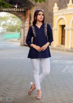 Wooglee Liyana Design 6 Heavy Rayon Kurti for Casual and Office Wear