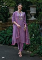 Full-length-view-of-Melody-series-designer-cotton-kurti-pant-and-dupatta