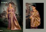 GOBUNI Sanskruti Series 2004: Classic ethnic soft silk saree with a full 6.30-meter cut for a perfect silhouette.