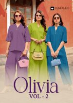 KADLEE Olivia Vol-2 Premium Rayon Flex Ethnic Wear for Wholesale and Export - Surat Manufacturer