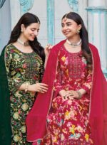 Radhika Anarkali Vol 8 Size Chart M to 5XL Standard Fit.