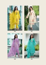 PRM India Vanya luxury pure cotton embroidered kurti pant dupatta set with organza dupatta wholesale collection 2026