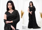 Premium Armani tulle saree with stone embellishment design 26812