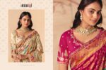 Tathastu Anaara 8200 Dola Zari Silk Saree with Heavy Embroidery Work Wholesale Bridal Saree Collection India