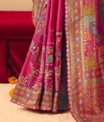 Tathastu Anaara 8200 Dola Zari Silk Saree with Heavy Embroidery Work Wholesale Bridal Saree Collection India