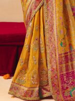 Tathastu Anaara 8200 Dola Zari Silk Saree with Heavy Embroidery Work Wholesale Bridal Saree Collection India