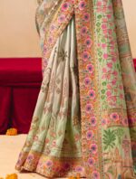 Tathastu Anaara 8200 Dola Zari Silk Saree with Heavy Embroidery Work Wholesale Bridal Saree Collection India