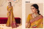 Tathastu Anaara 8200 Dola Zari Silk Saree with Heavy Embroidery Work Wholesale Bridal Saree Collection India