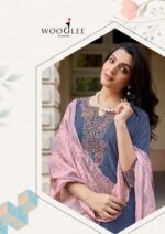 Wooglee kurti set with cotton lycra bottom for wholesale distribution