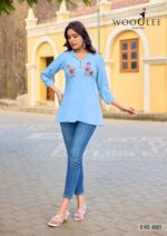 Liyana by Wooglee Premium Rayon Kurti in Multiple Sizes S to 3XL