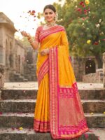 Traditional Kanchivaram Soft Silk Saree Wholesale Supplier India