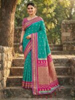 Traditional Kanchivaram Soft Silk Saree Wholesale Supplier India