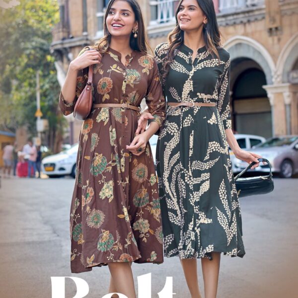 MITTOO Belt Vol 25 Premium Rayon Printed Kurti Collection – Wholesale Supplier India