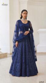 Alizeh Bridal 1083 Unstitched Lehenga Choli Set Display