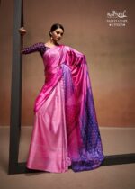 Bollywood Sattin premium Crape Silk Saree set for boutique collection