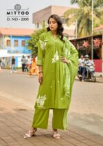 Direct Manufacturer MITTOO Razia Rayon Suit Set for USA UK Canada Australia Markets