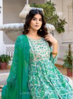 ERRAHA Trisha Vol-5 straight pant rayon capsule print full view