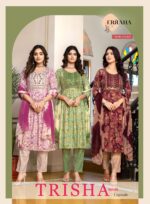 ERRAHA Trisha Vol-5 exclusive pocket detail kurti closeup