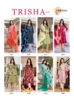 ERRAHA Trisha Vol-5 rayon capsule umbrella cut suit front view