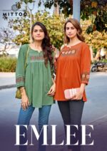 MITTOO Emlee thread embroidery and handwork kurti full look