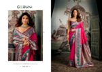 Gobuni Shravya Silk 2101 jhallar pallu border detailing soft silk saree