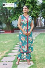 KADLEE Saavi Vol 2 Design 6 rayon print suit set