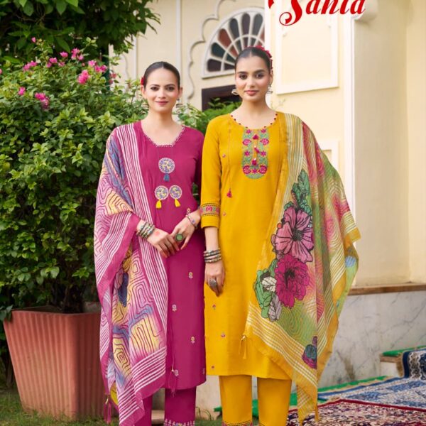 Karissa SANIA premium mall digital print dupatta with latkan