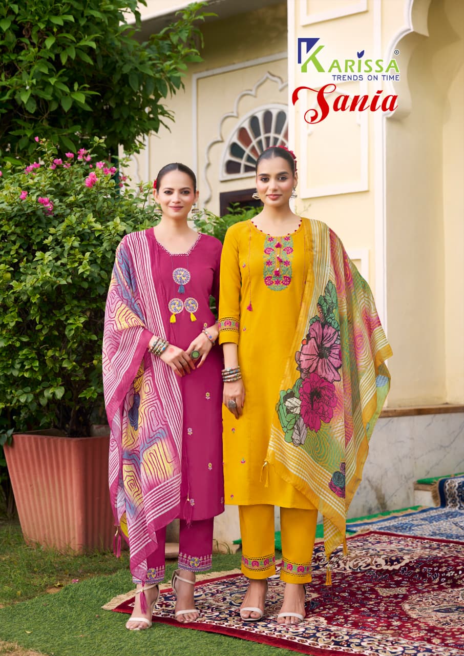 karissa-sania-cotton-flex-top-bottom-dupatta.jpg Karissa SANIA premium mall digital print dupatta with latkan