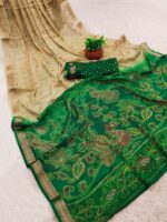 Dastoor Vol-8 premium foil print viscose Saree latest design