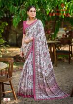 Stylish butter silk saree perfect for resellers and boutiques