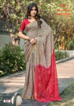 Kashvi Creation Dastoor Vol-8 full length saree model look