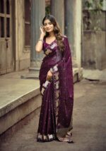 Aurika Vol-16 wedding wear designer embroidered saree