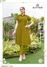 Mittoo Charvi kurti set design 4 full length look