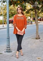 MITTOO Emlee stitched kurti fitting full image
