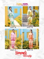 Tips & Tops Summer Beauty Vol 05 rayon print co-ord set catalogue