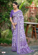 Butter silk saree set 8 pieces wholesale rate 625 per piece