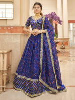 Cultural Vol 02 bridal lehenga set with organza dupatta